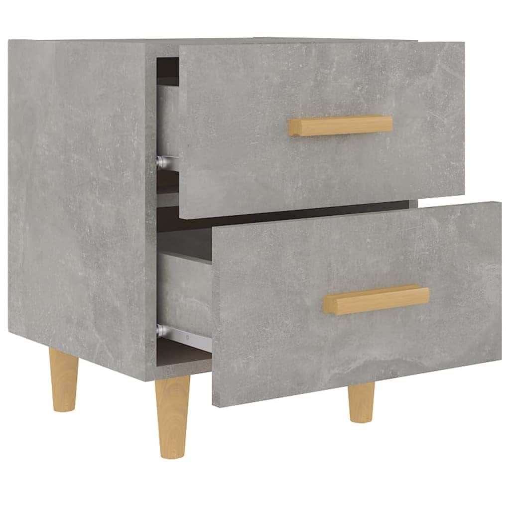 Bed Cabinet Concrete Grey