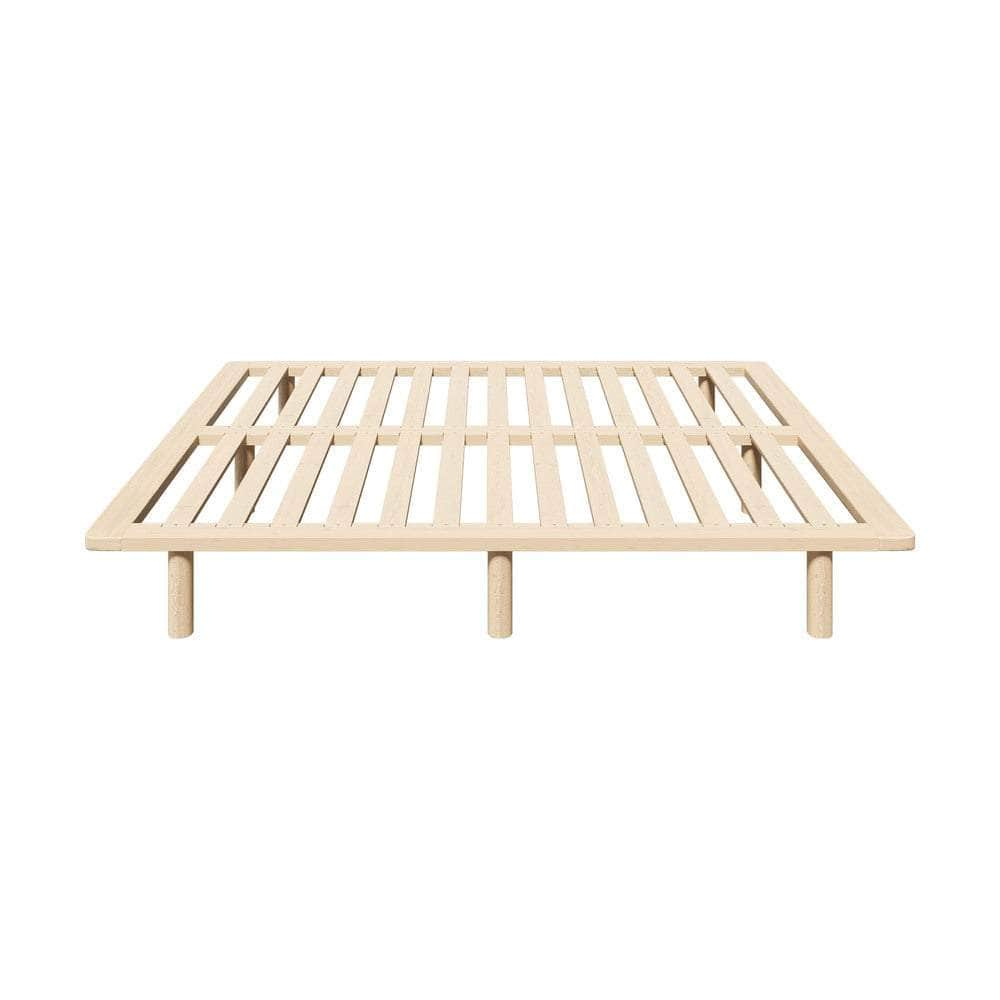 Bed Frame Double/Queen/Single/King Size Wooden Bed Base