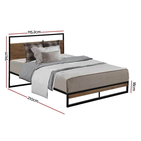 Bed Frame Metal Frame DANE - King Single