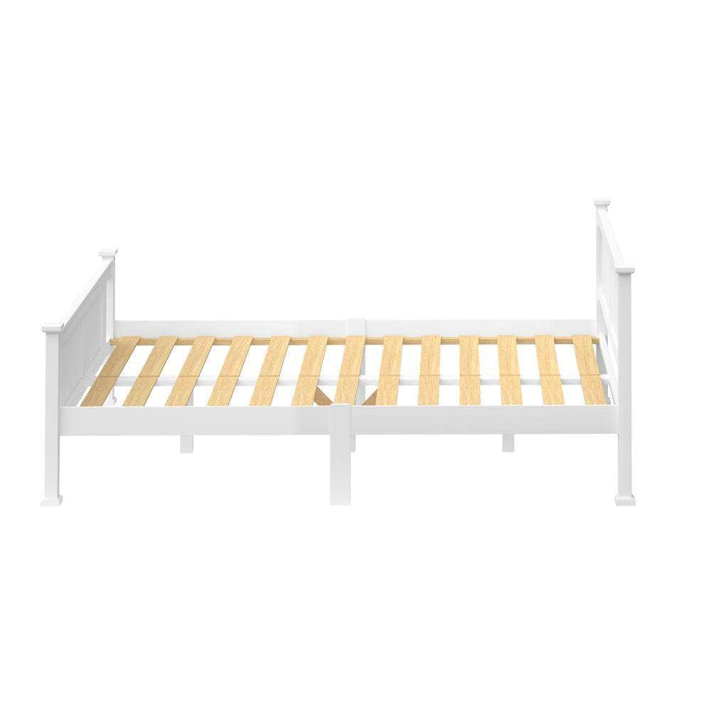 Bed Frame Pine Wooden Timber Base Platform Bedroom