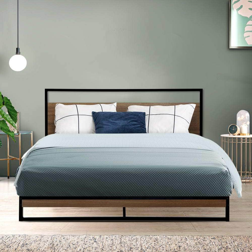 Bed Frame Queen Size Metal Frame DANE