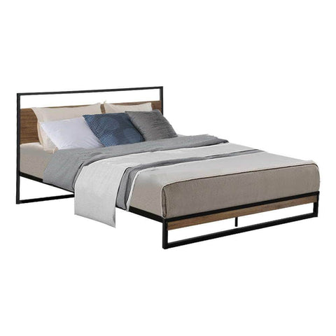 Bed Frame Queen Size Metal Frame DANE