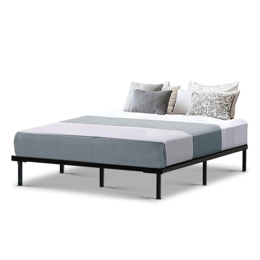 Bed Frame Queen Size Metal Frame TED