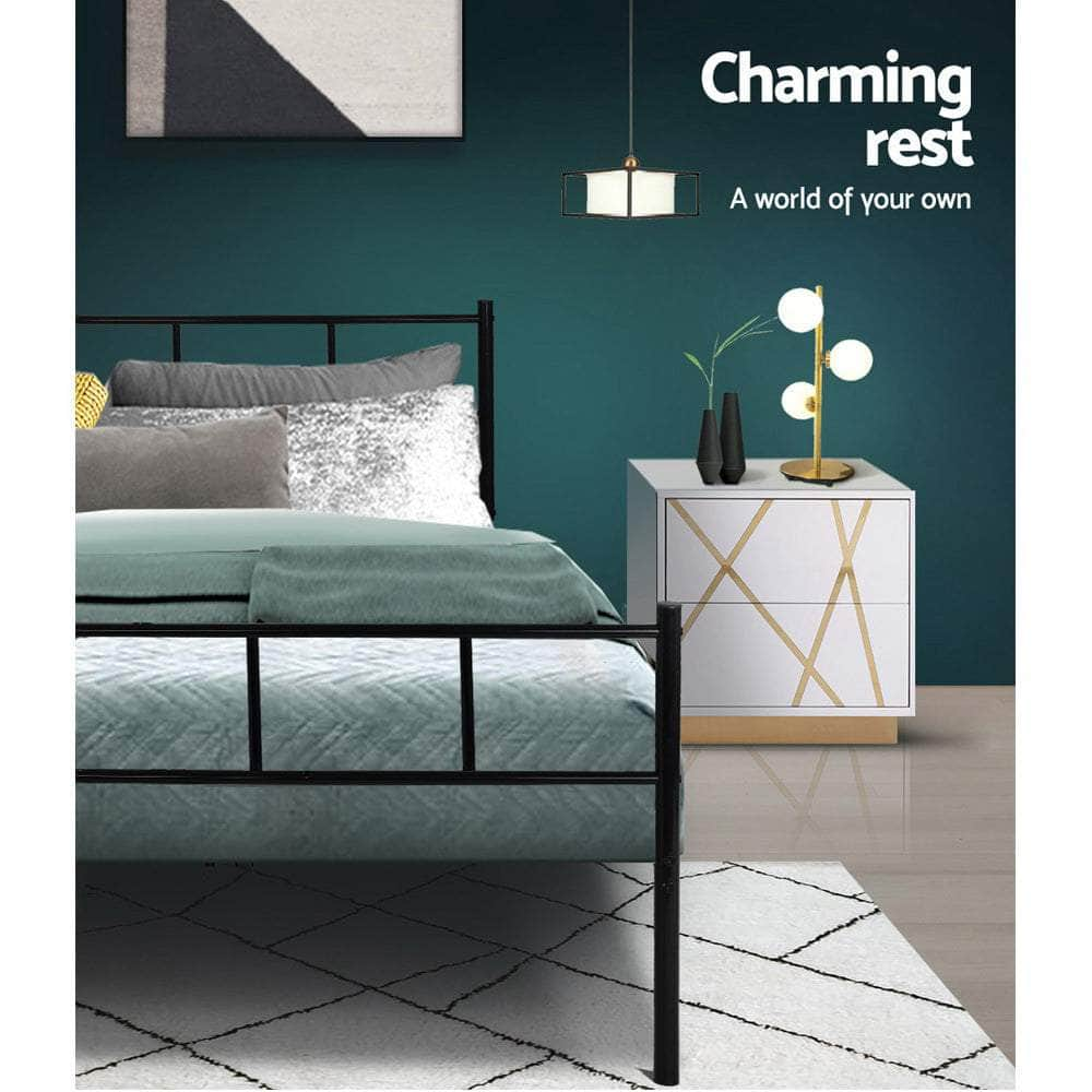 Bed Frame Single Metal Bed Frames SOL