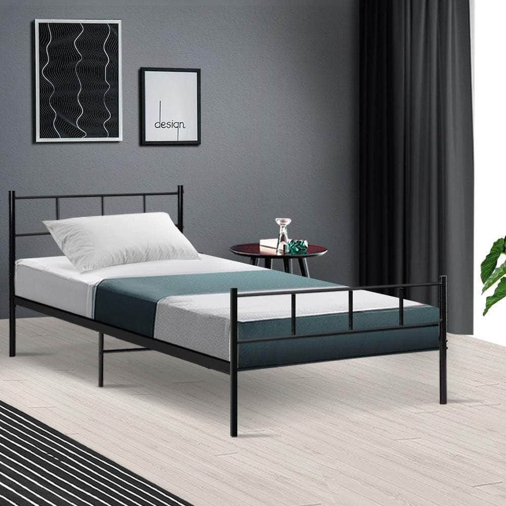 Bed Frame Single Metal Bed Frames SOL