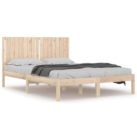 Bed Frame Solid Wood  Queen Size