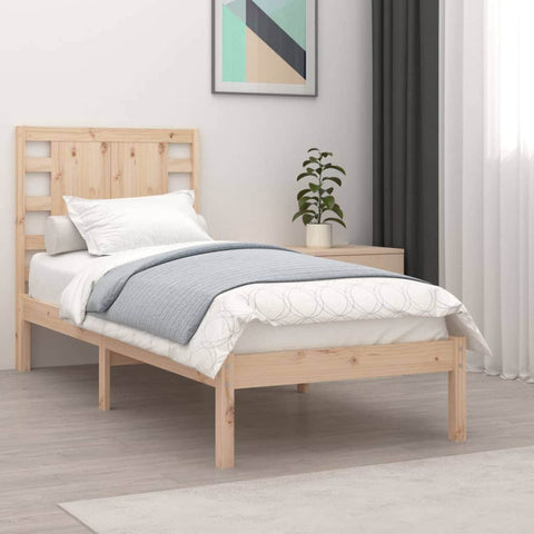 Bed Frame Solid Wood  Single