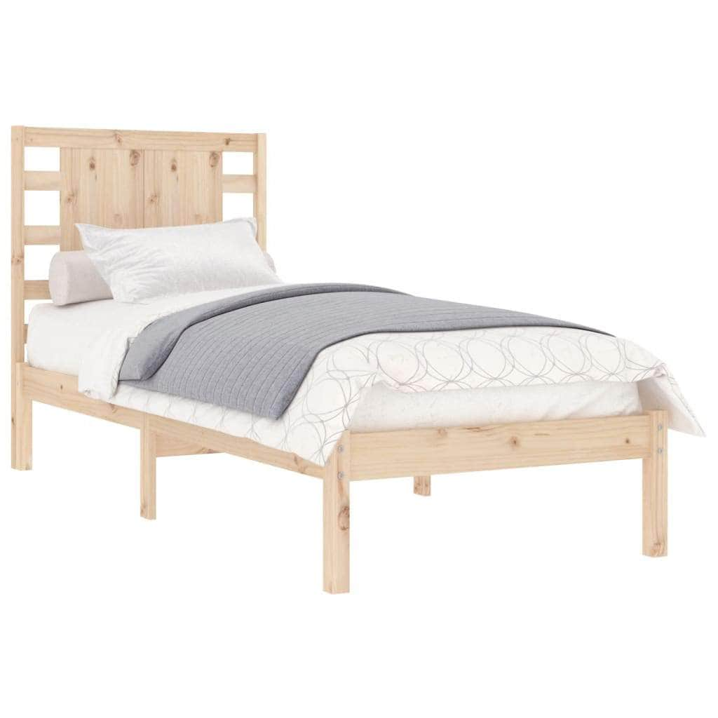 Bed Frame Solid Wood  Single