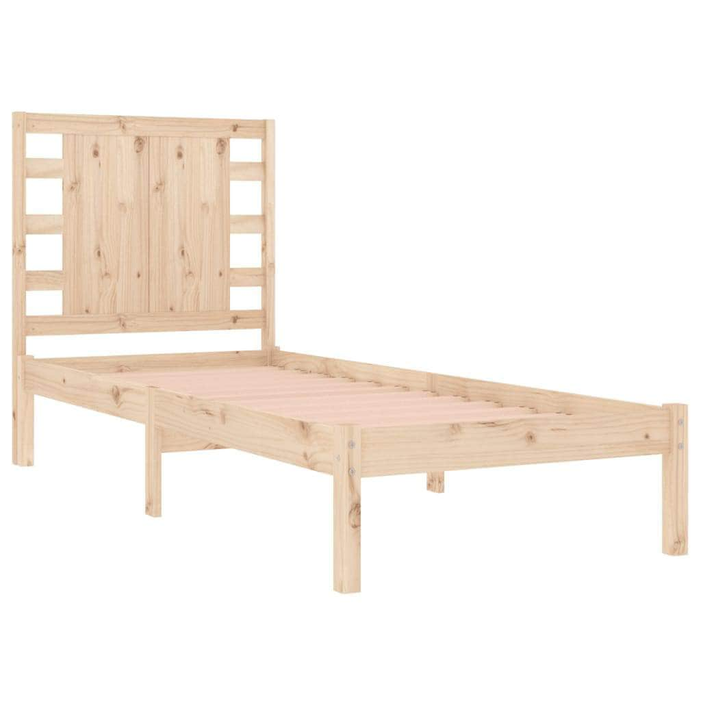 Bed Frame Solid Wood  Single