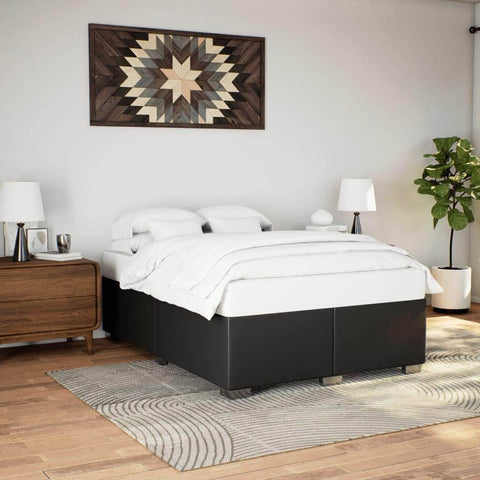 Bed Frame without Mattress Black Double