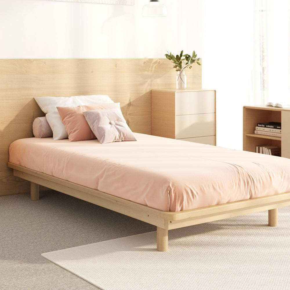 Bed Frame Wooden Bed Base Timber Platform