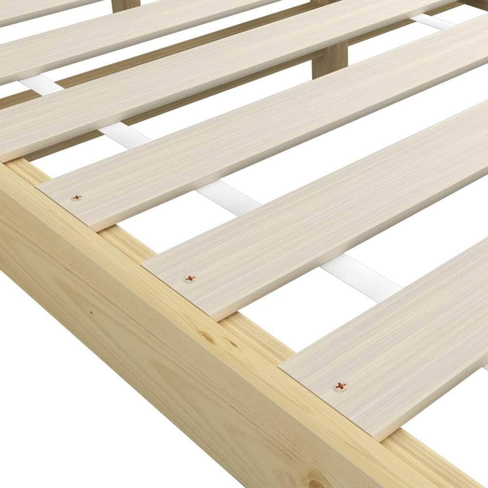 Bed Frame Wooden Timber Platform Furniture