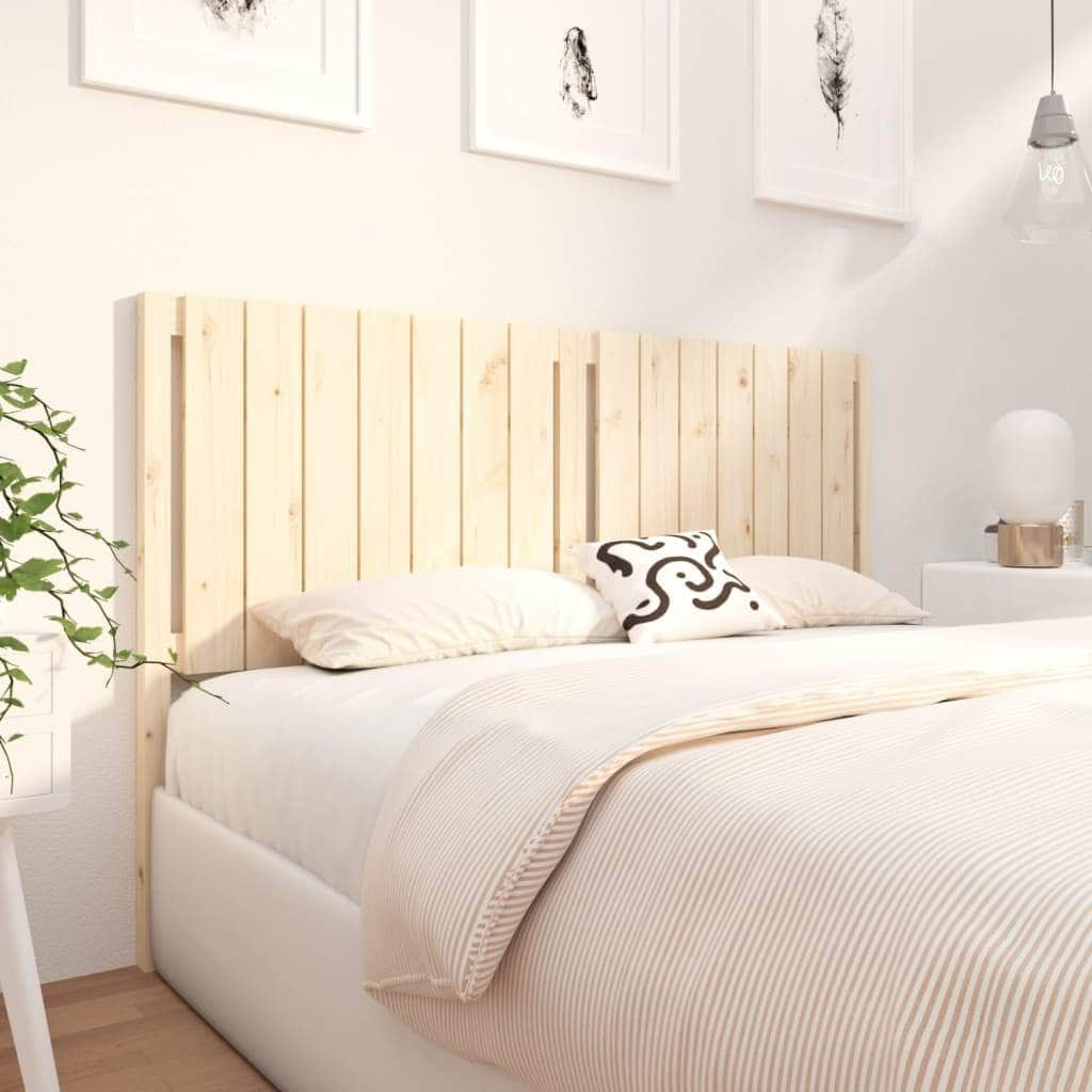 Bed Headboard Solid Wood Pine