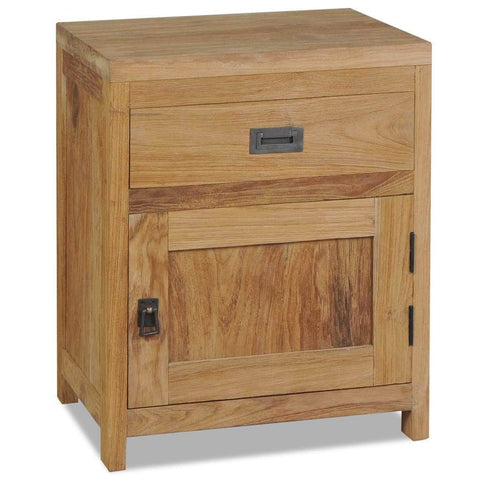 Bedside Cabinet Solid Teak