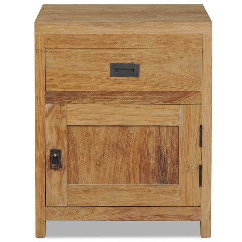 Bedside Cabinet Solid Teak