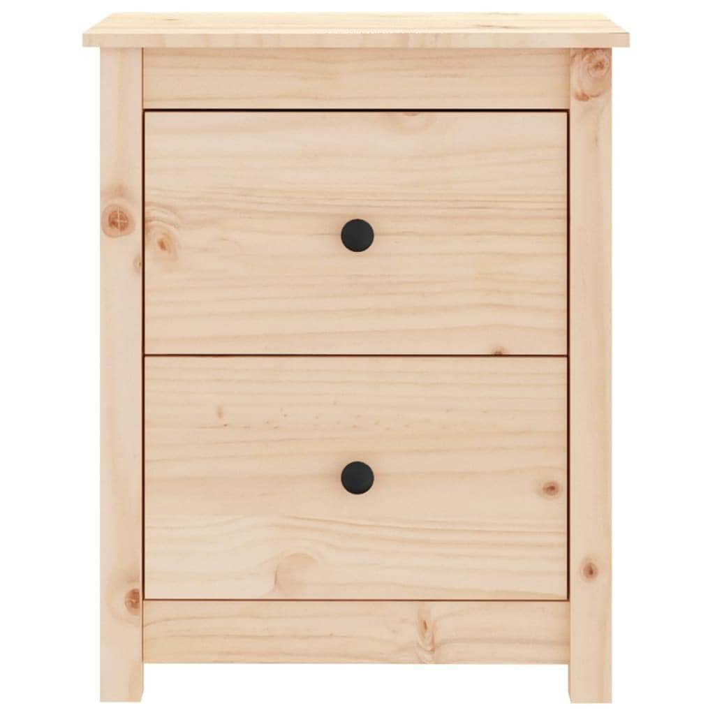 Bedside Cabinet Solid Wood