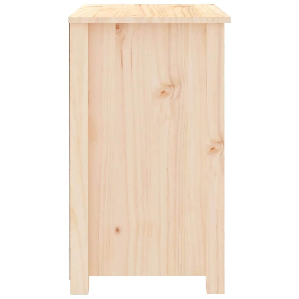 Bedside Cabinet Solid Wood