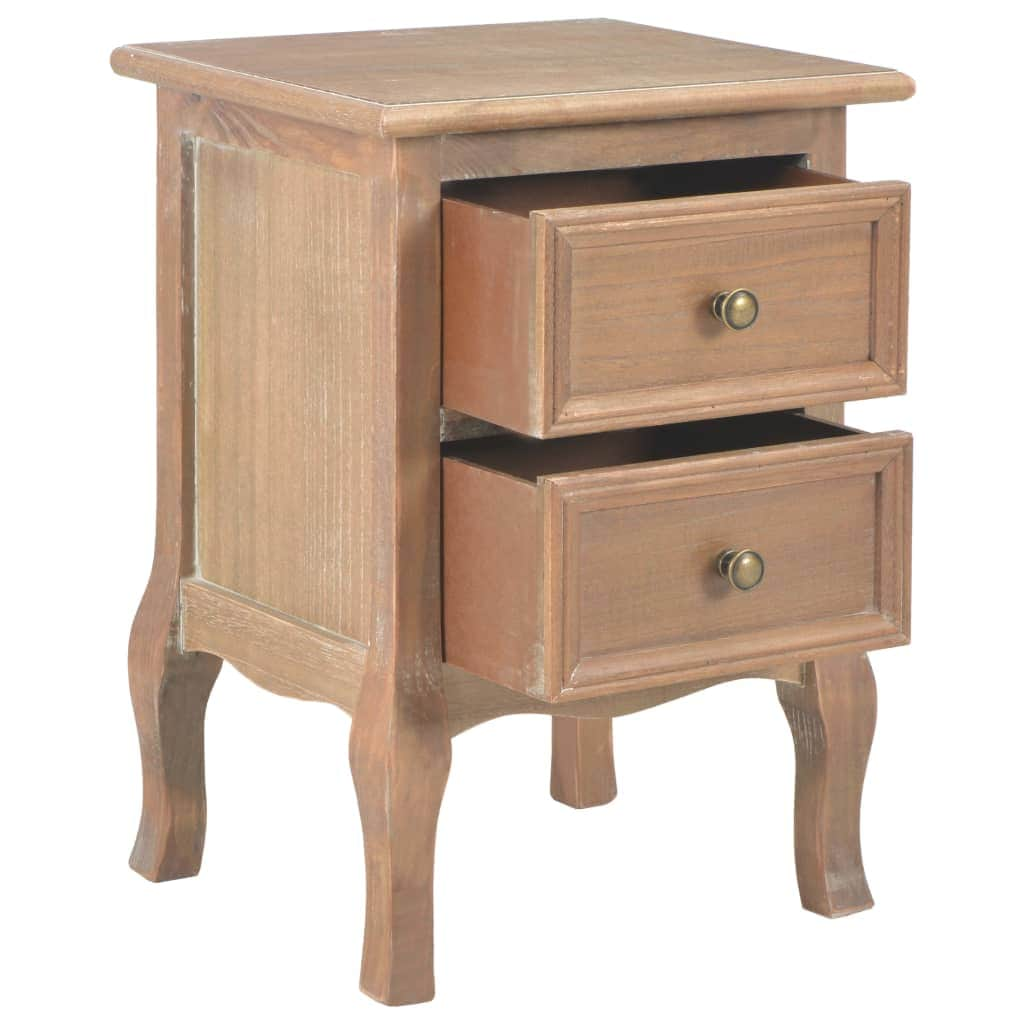 Bedside Cabinets 2 pcs MDF