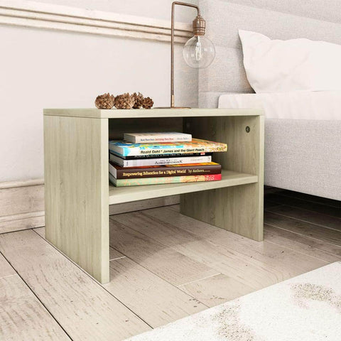 Bedside Cabinets 2  pcs Sonoma Oak Chipboard