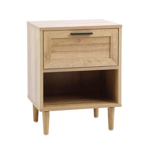 Bedside Table Nightstand Bedroom Storage Cabinet