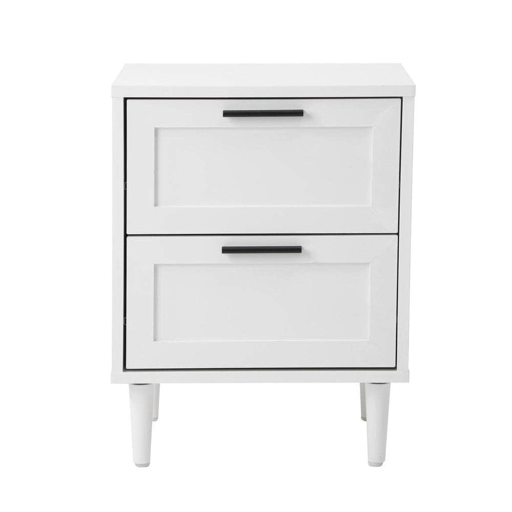 Bedside Table Nightstand Bedroom Storage Cabinet