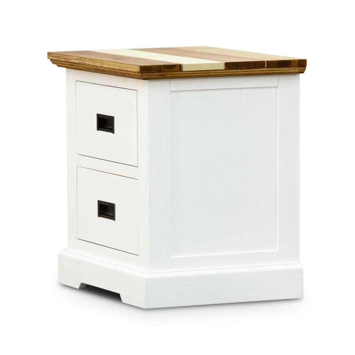 Bedside Tables Drawers Storage Cabinet Shelf Side End Table - Multicolor