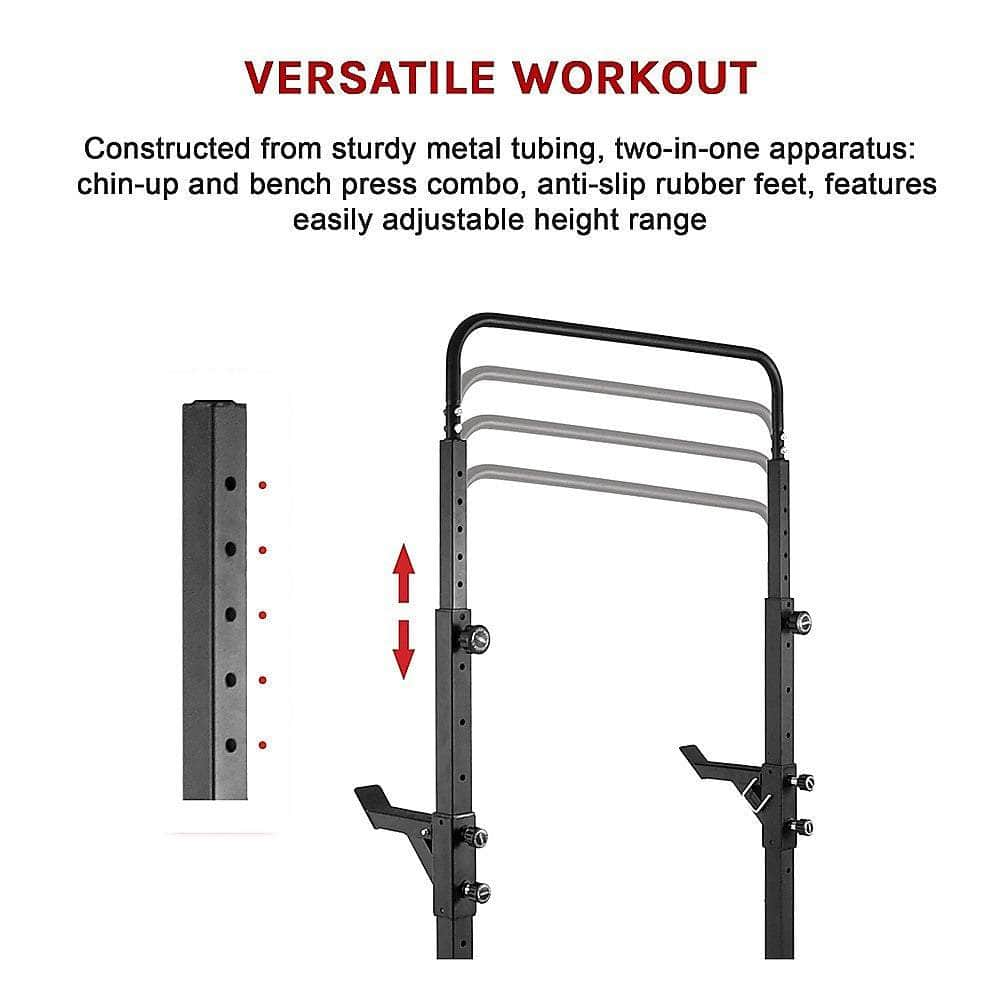 Bench Press Gym Rack with Chin Up Bar