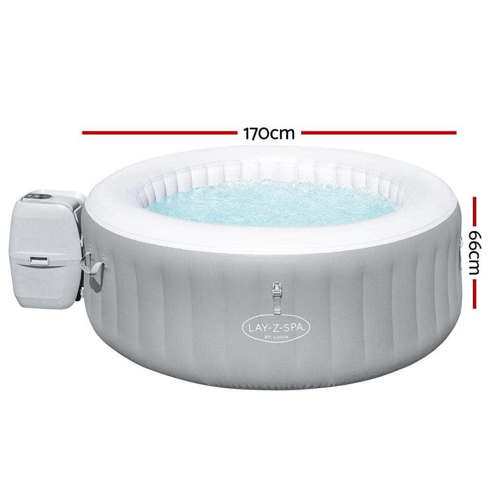 Bestway Inflatable Spa Pool Massage Portable Hot Tub Mini Bath Pools