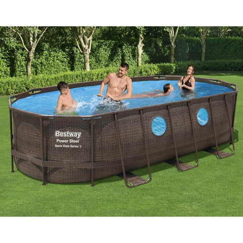 Bestway Power Steel Swimming Pool Set