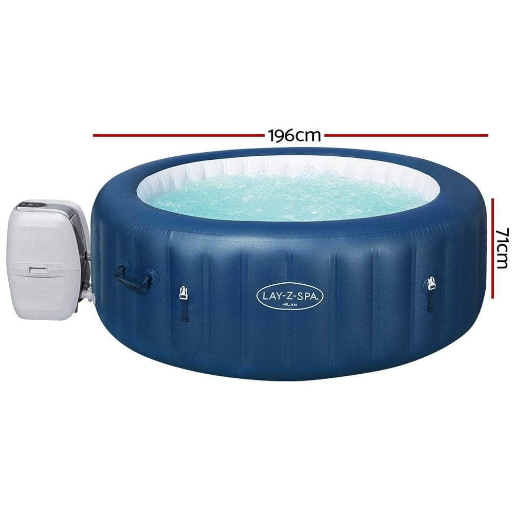 Bestway  Spa Pool Massage Hot Tub Inflatable Lay-Z Bath Pools Smart App Control,Approx