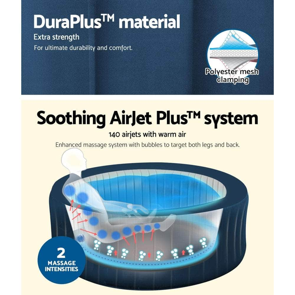 Bestway  Spa Pool Massage Hot Tub Inflatable Lay-Z Bath Pools Smart App Control,Approx