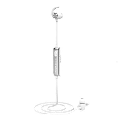 Bh310 Metal In-Ear Sports Bluetooth Stereo Headphones White