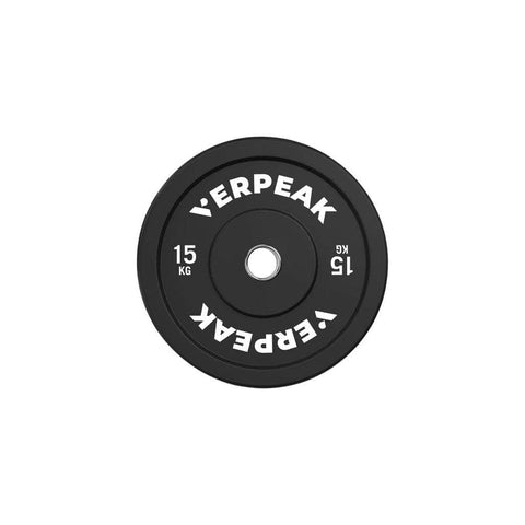 Black Bumper weight plates-Olympic (15kgx1)