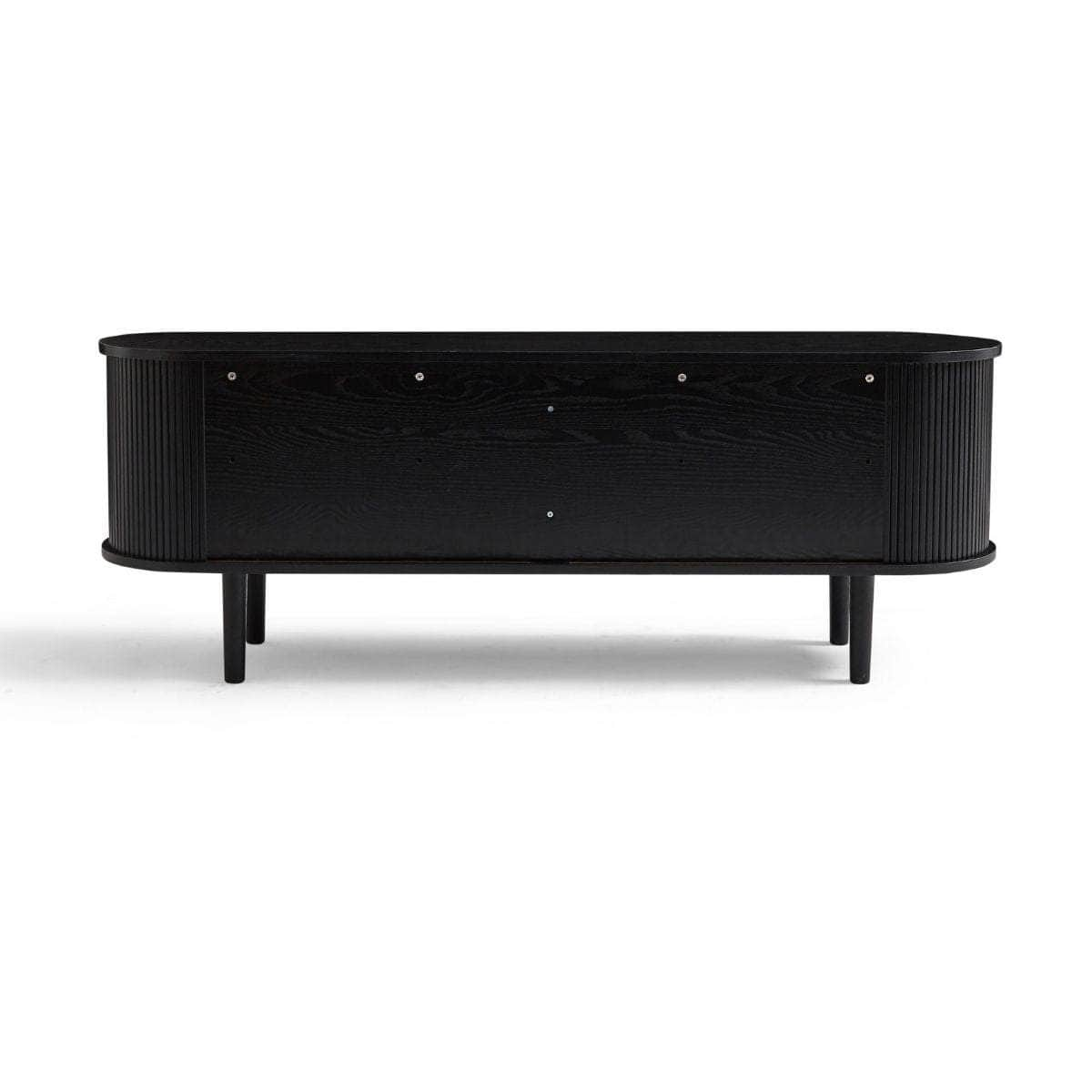 Black Column Tv Stand 160Cm