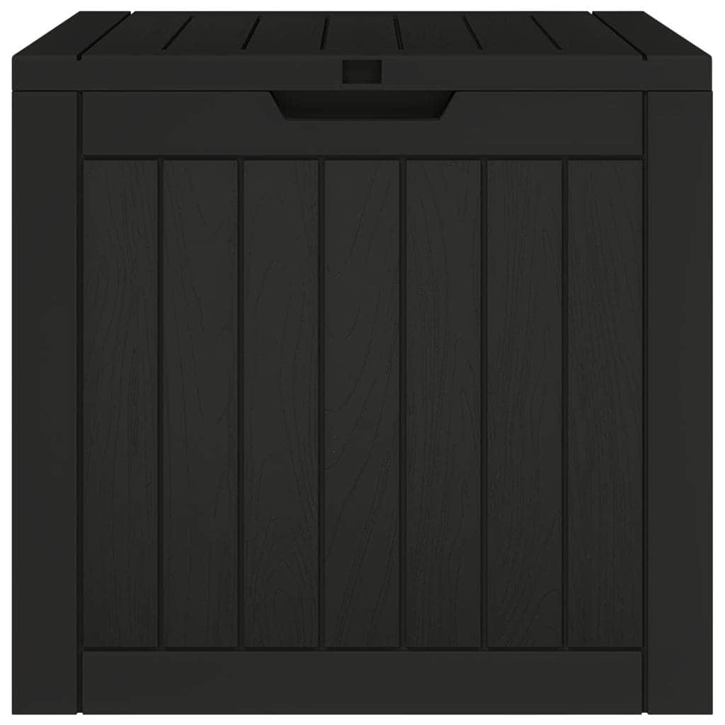 Black Polypropylene Garden Storage Box