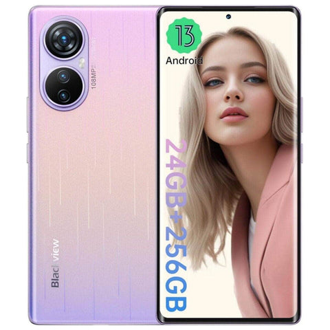 Blackview A200 Pro Mobile Phone 108MP 6.67 Inch 24GB+256GB 5050Mah Smartphone