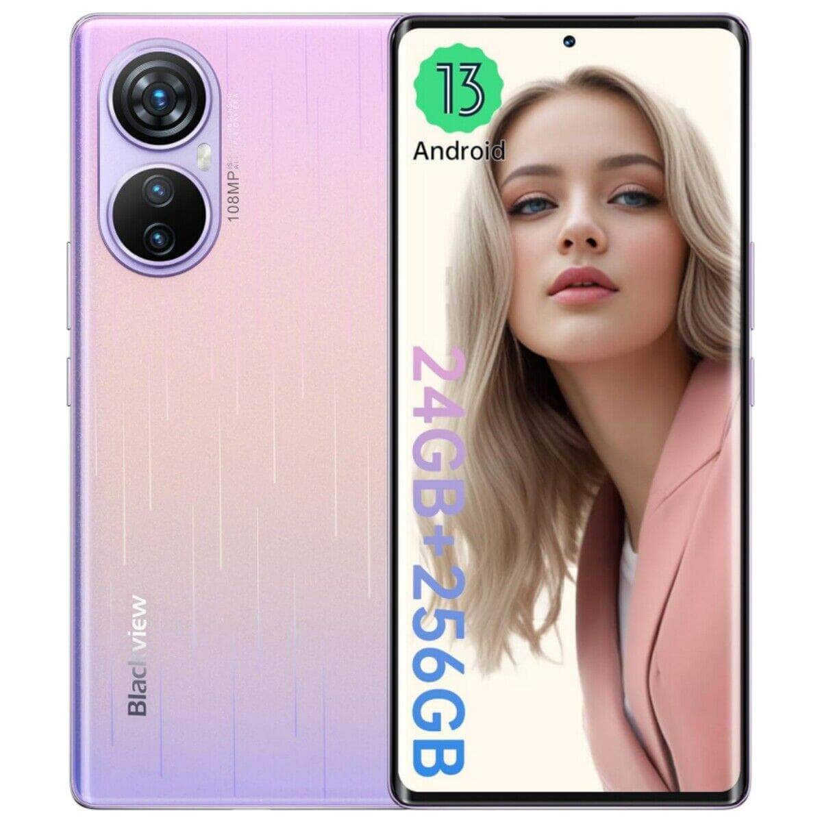 Blackview A200 Pro Mobile Phone 6.67" 5050mAh Android 13 (24+256GB)