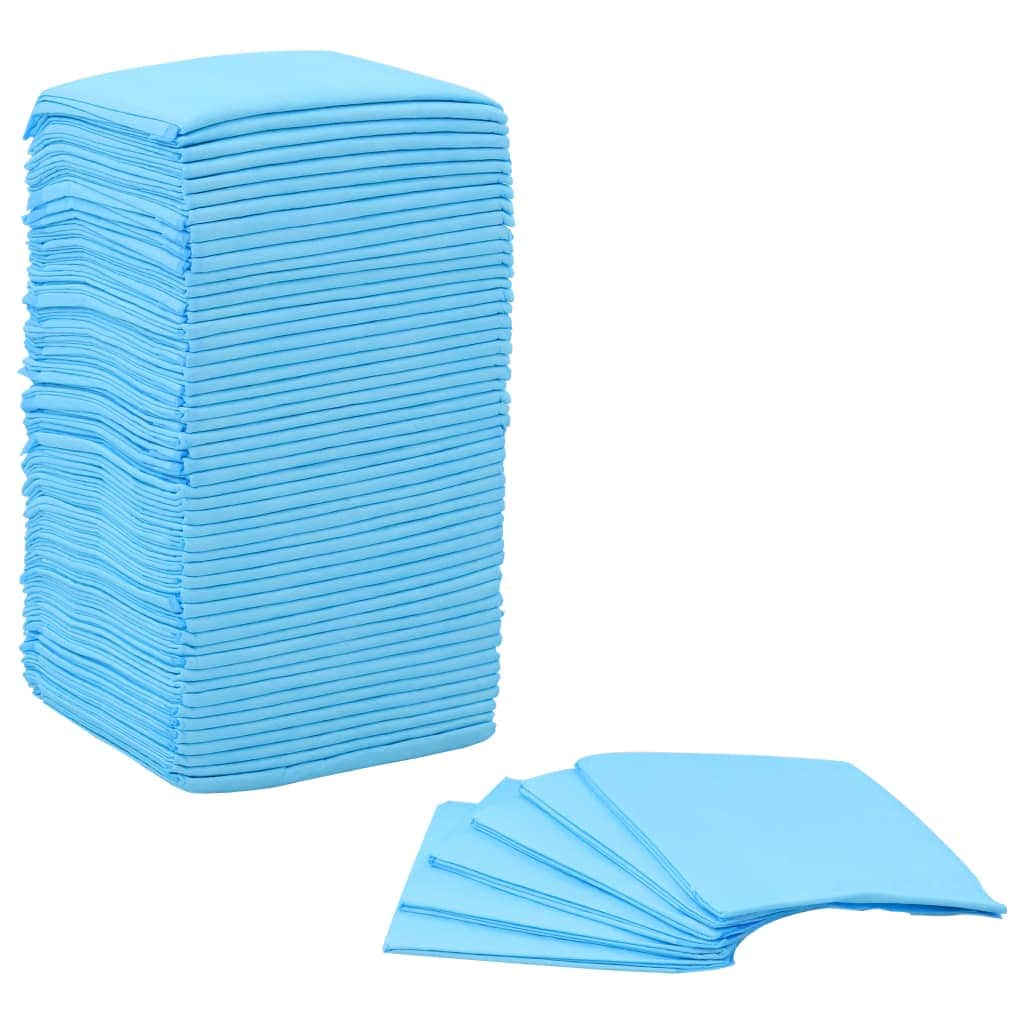 Blue Pet Training Pads  100 pcs Non-Woven Fabric