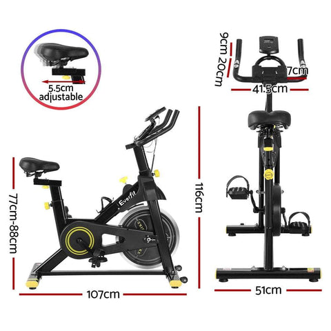 Bluetooth Spin Exercise Bike with APP Connectivity