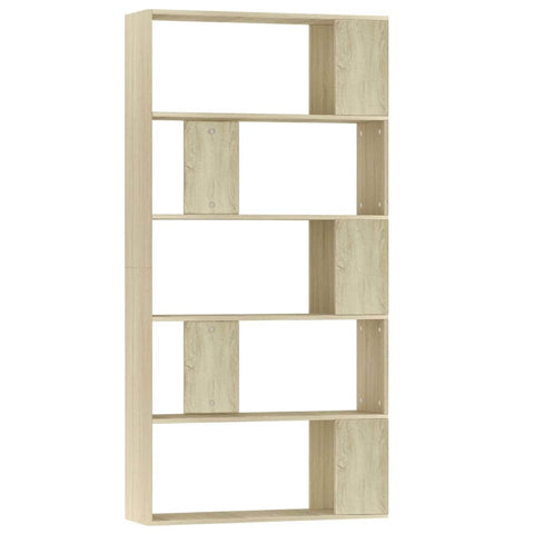 Book Cabinet/Room Divider Sonoma Oak  Chipboard