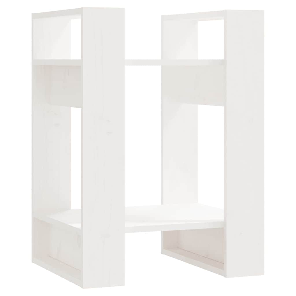 Book Cabinet/Room Divider White/Black/Honey Brown/Oak Solid Wood Pine