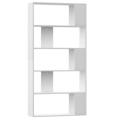 Book Cabinet/Room Divider White  Chipboard