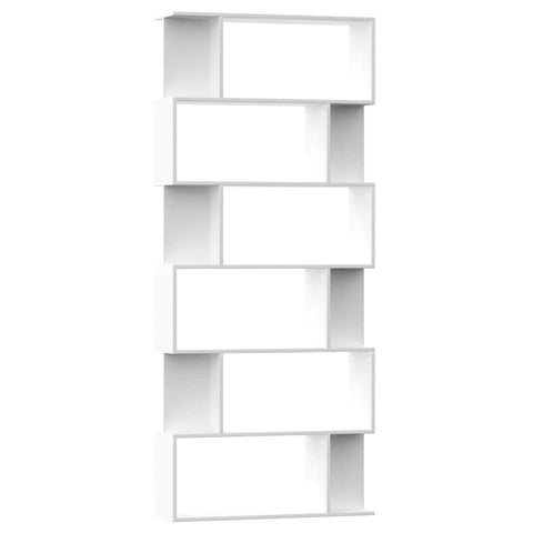 Book Cabinet/Room Divider  White Chipboard