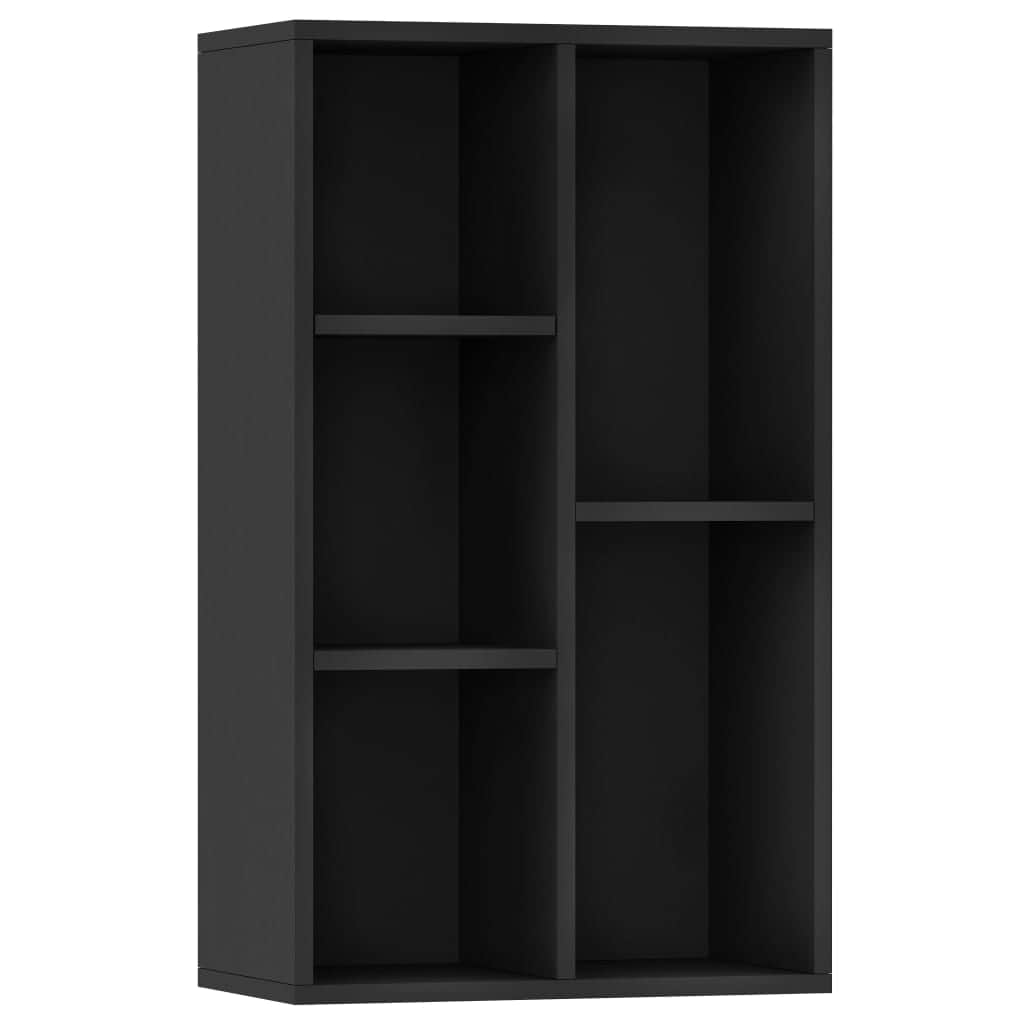 Book Cabinet/Sideboard  Black Chipboard