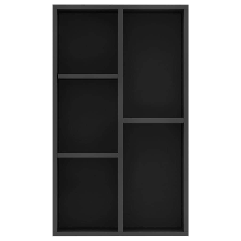 Book Cabinet/Sideboard  Black Chipboard