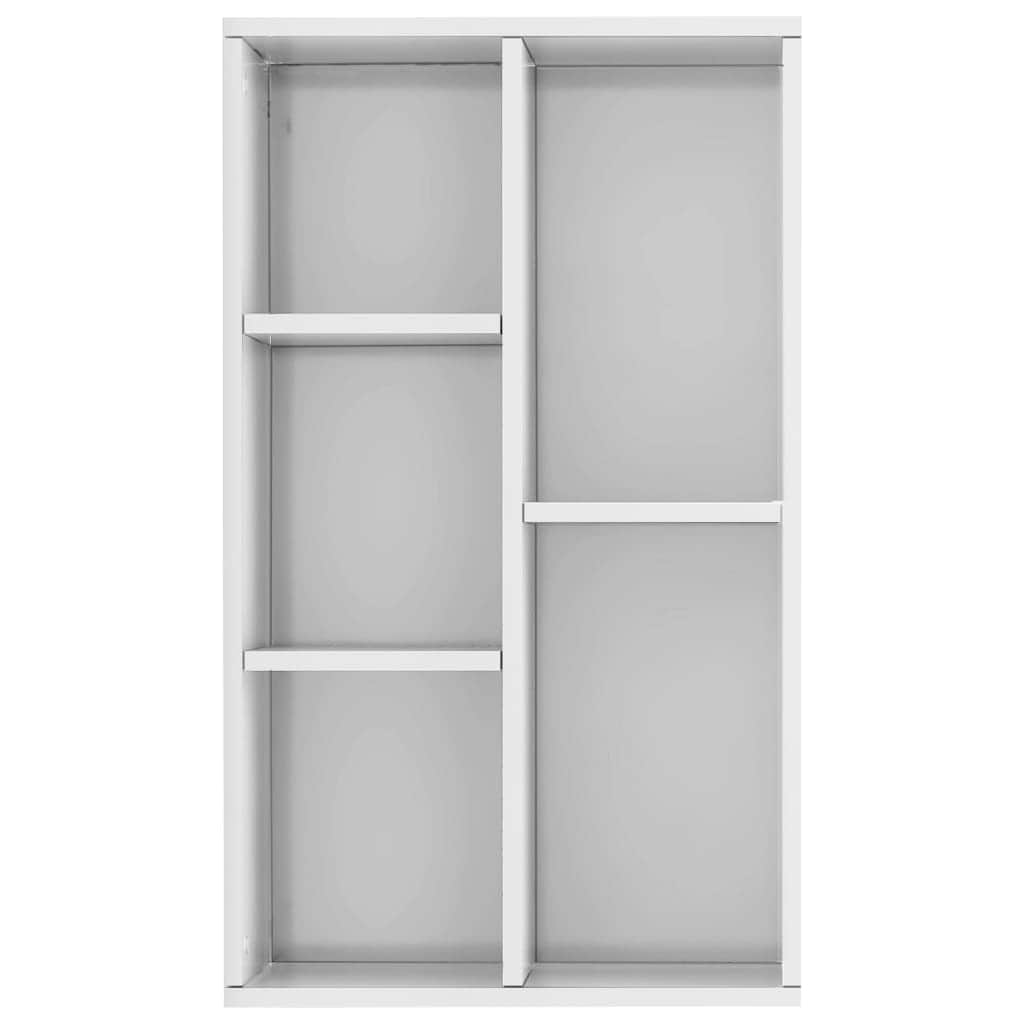 Book Cabinet/Sideboard  High Gloss White Chipboard