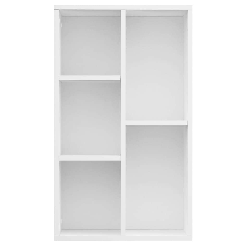 Book Cabinet/Sideboard  White Chipboard