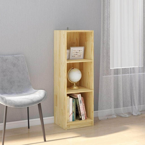 Book Cabinet/Standing Shelves Solid Pinewood