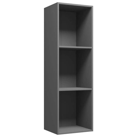 Book Cabinet/TV Cabinet Grey Chipboard