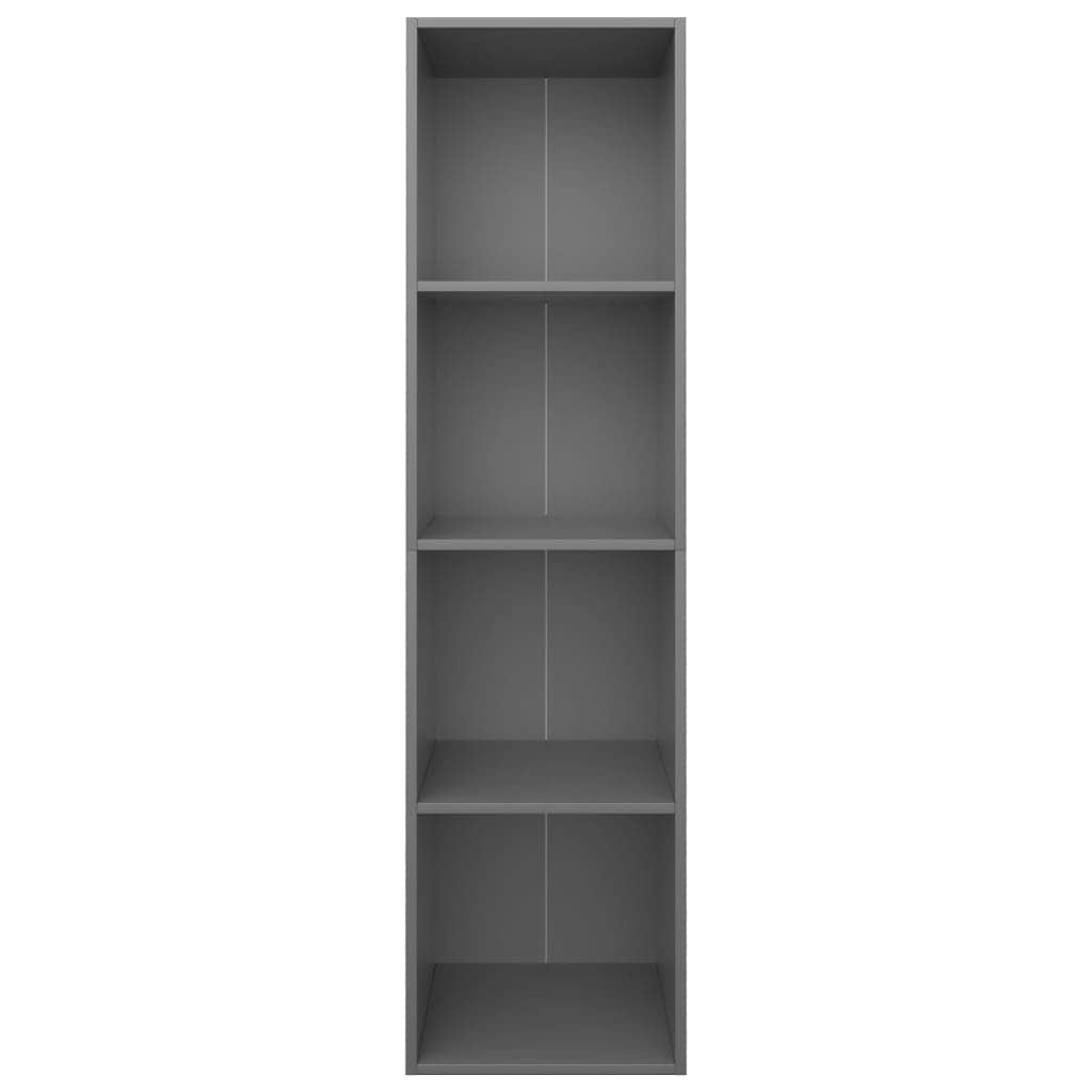 Book Cabinet/TV Cabinet  Grey Chipboard